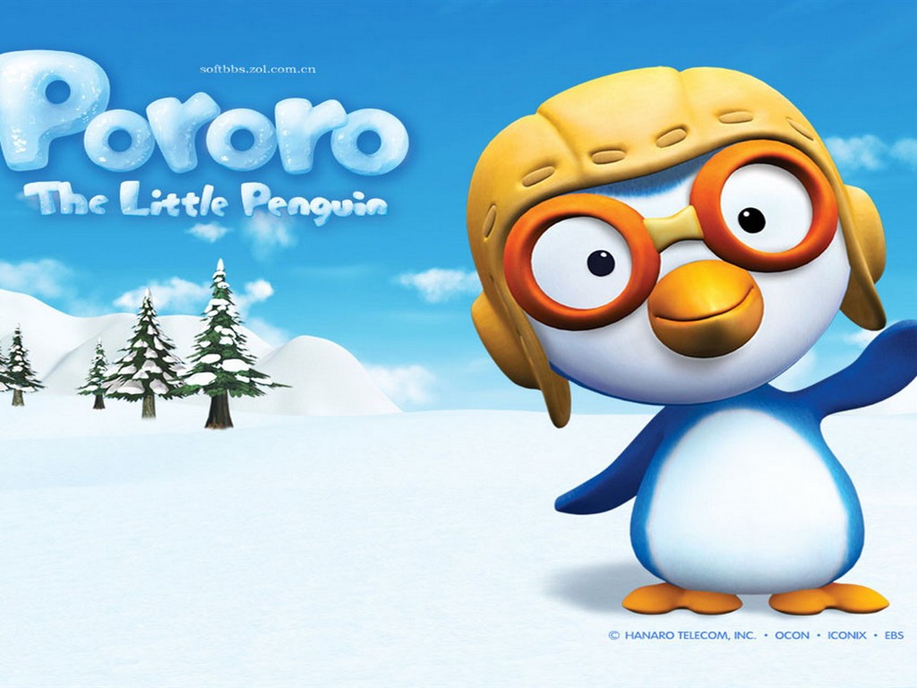 Fonds d'écran Cartoon Pororo #4 - 1024x768