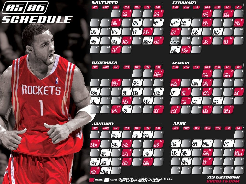 Houston Rockets Fond d'écran officiel #27 - 1024x768