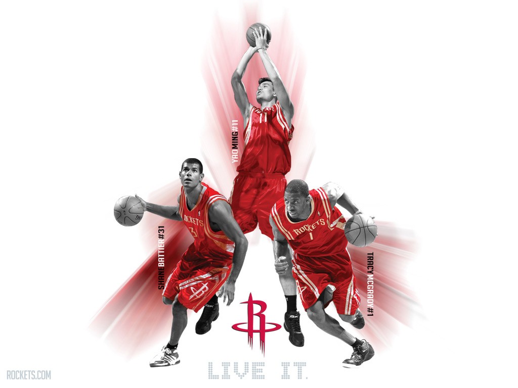 Houston Rockets Wallpaper Oficial #39 - 1024x768