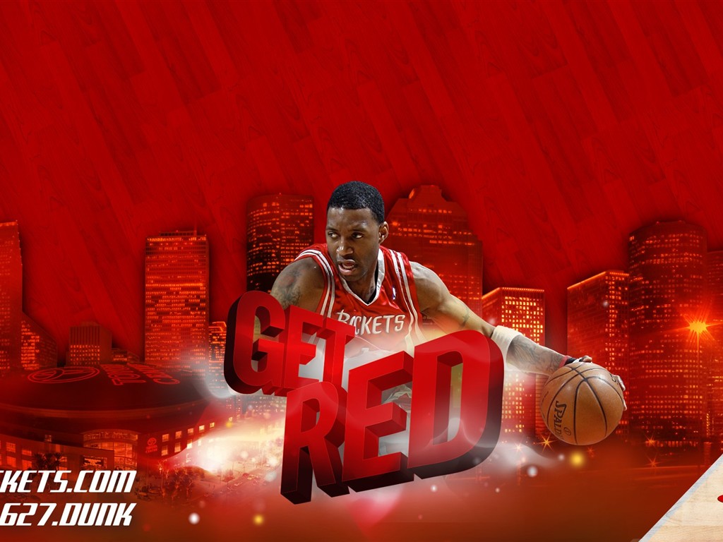 NBA Houston Rockets 2009 playoff wallpaper #4 - 1024x768