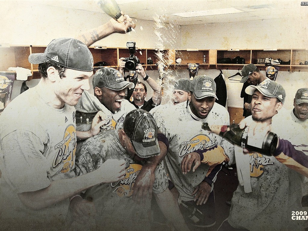 NBA2009 Champion Wallpaper Lakers #4 - 1024x768