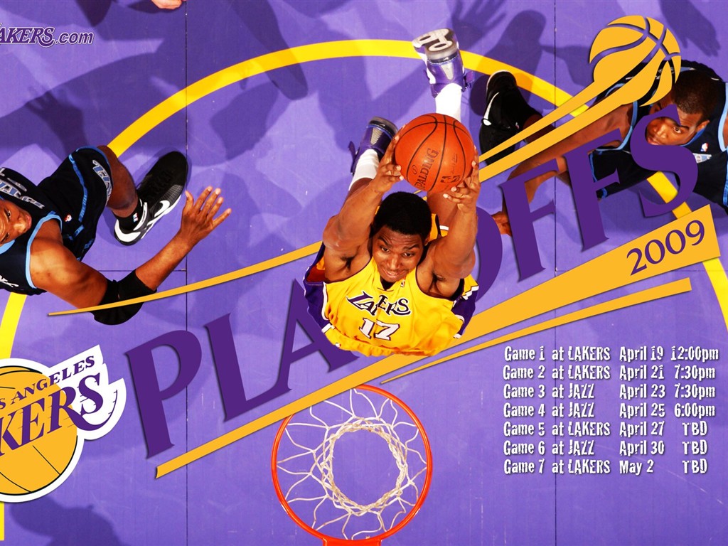 NBA2009 Champion Lakers Wallpaper #8 - 1024x768