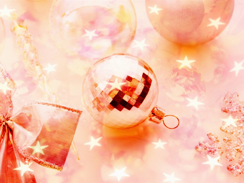 Happy Christmas decorations wallpapers #49 - 1024x768