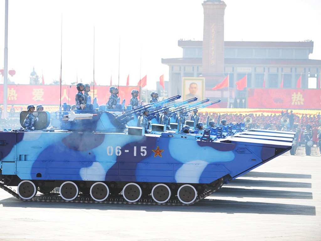 National Day military parade weapons wallpaper #2 - 1024x768
