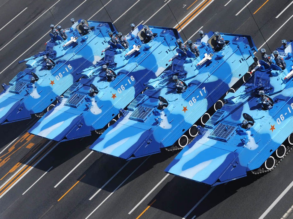 National Day military parade weapons wallpaper #13 - 1024x768