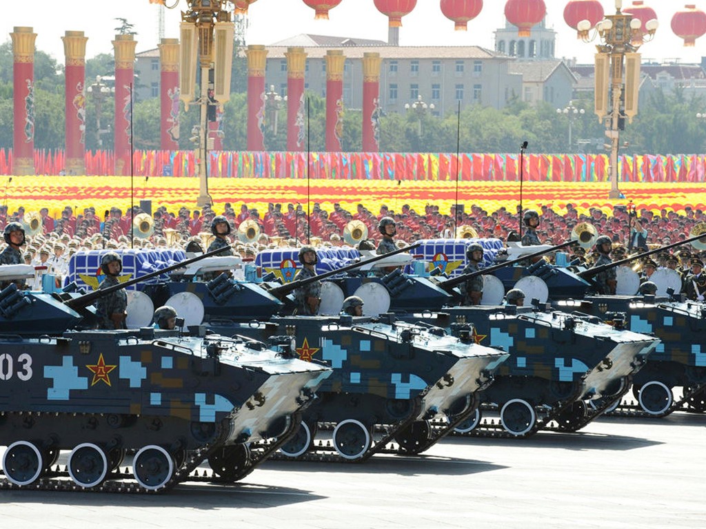 National Day military parade weapons wallpaper #17 - 1024x768