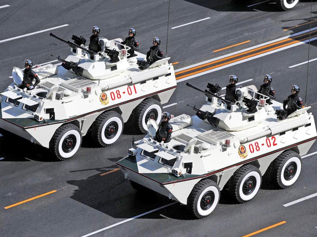National Day military parade weapons wallpaper #23 - 1024x768