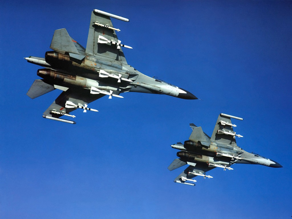 Китайского производства F-11 истребители обои #6 - 1024x768
