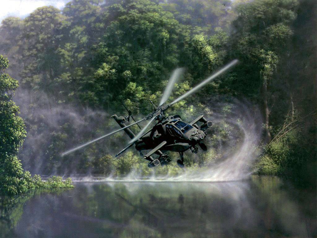“阿帕奇”武装直升机13 - 1024x768