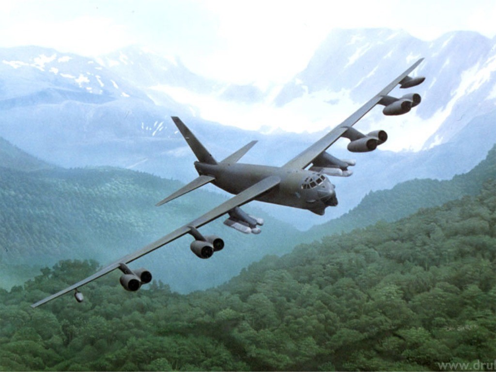 B-52 strategic bombers #9 - 1024x768