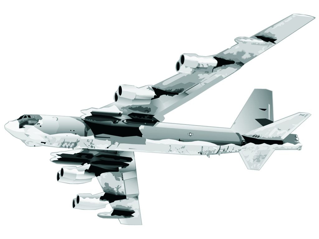 B-52战略轰炸机11 - 1024x768