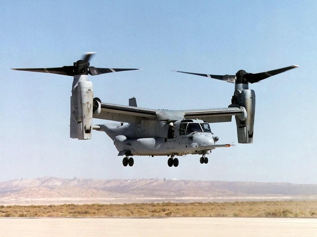 CV-22 Osprey type avion à rotors basculants #2 - 1024x768