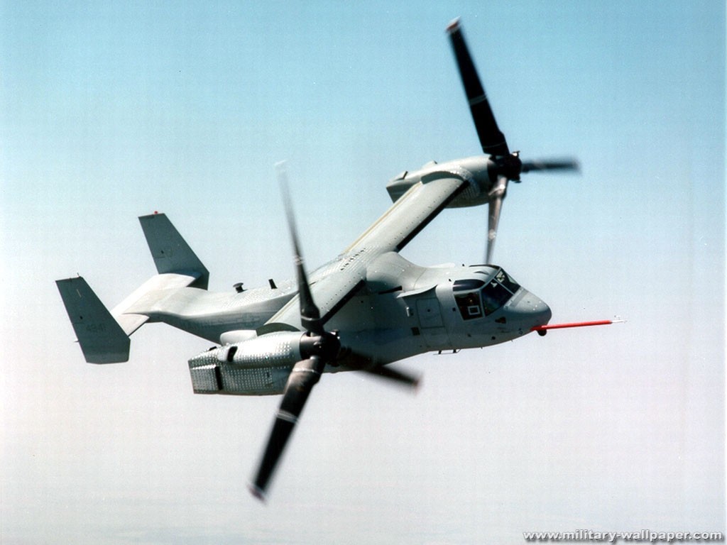 CV-22 Osprey type avion à rotors basculants #4 - 1024x768