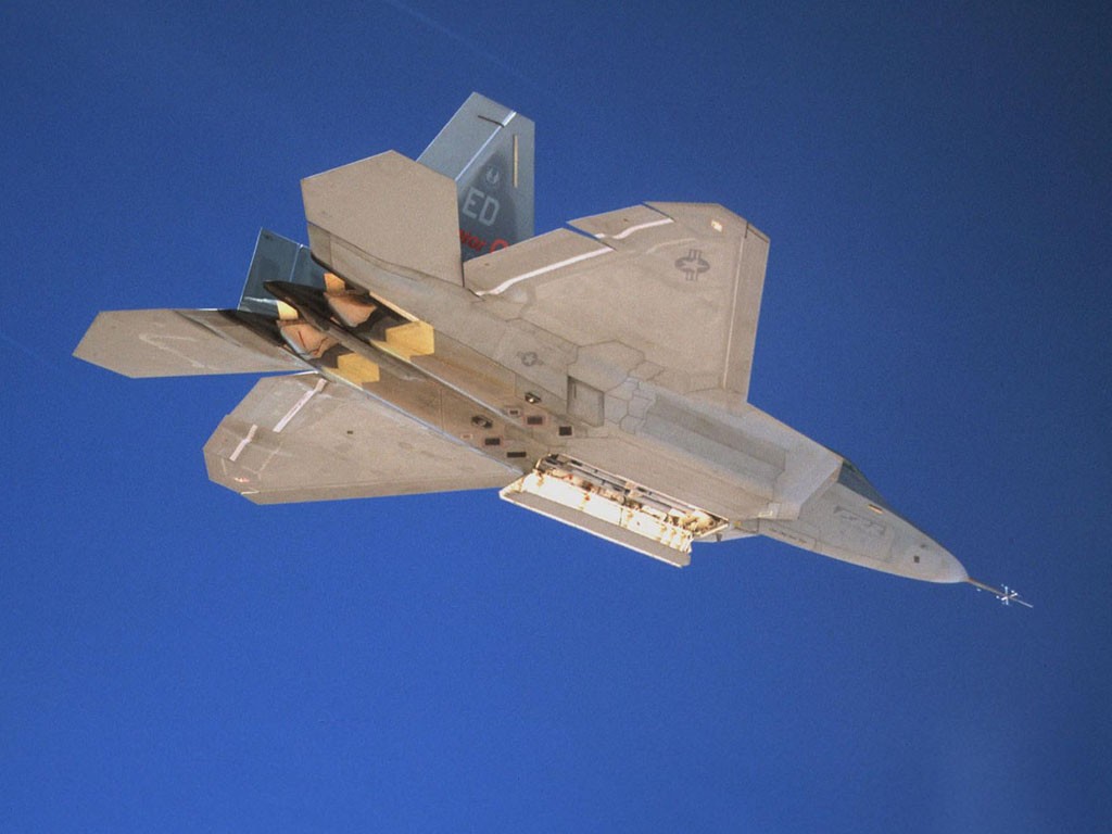 F-22 «Raptor» #4 - 1024x768