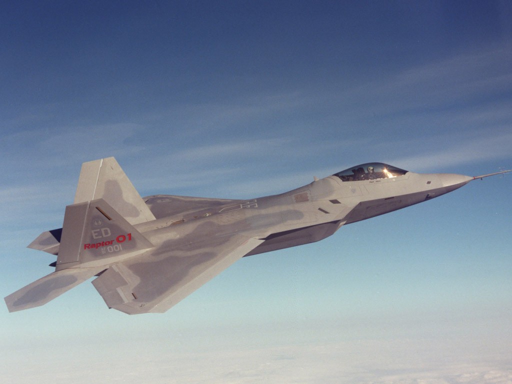 F-22 «Raptor» #6 - 1024x768