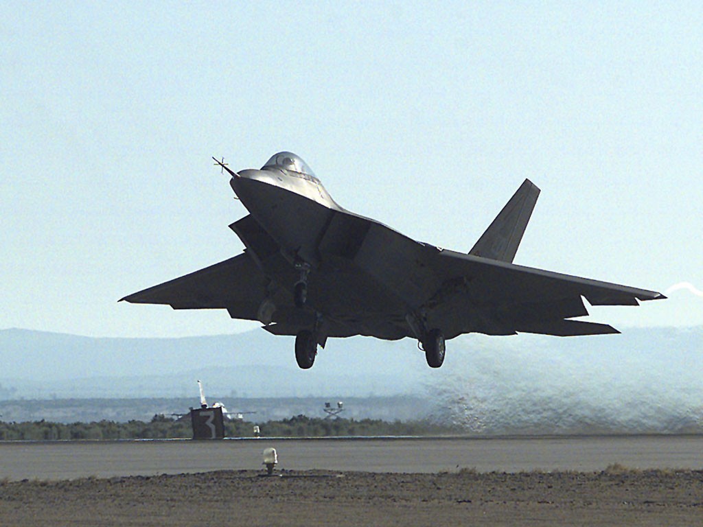 F-22 «Raptor» #8 - 1024x768