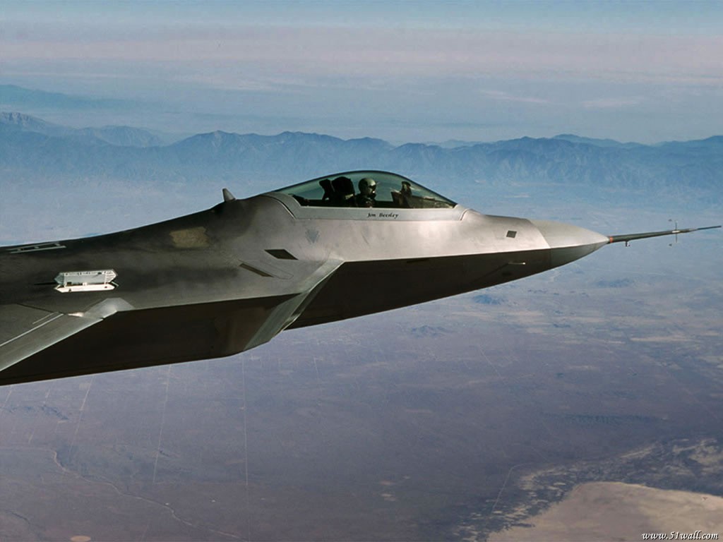 F-22 «Raptor» #16 - 1024x768