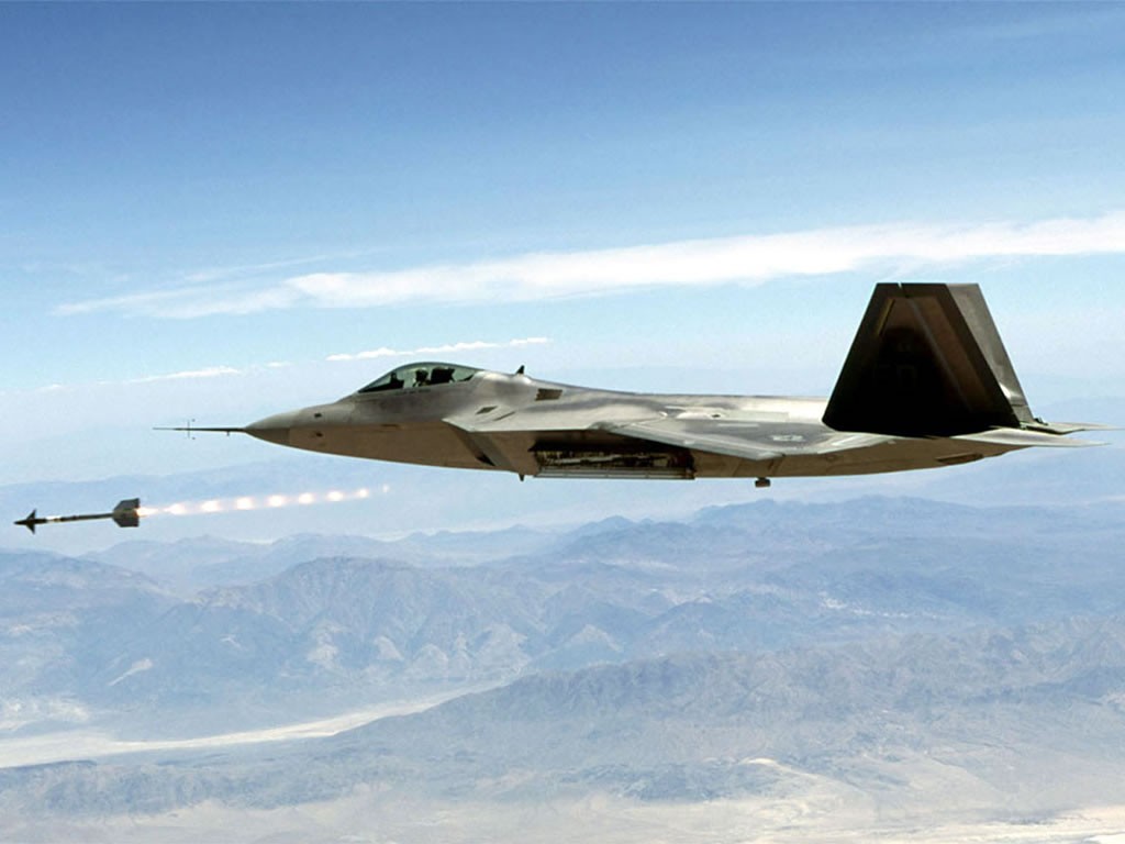 F-22 «Raptor» #17 - 1024x768