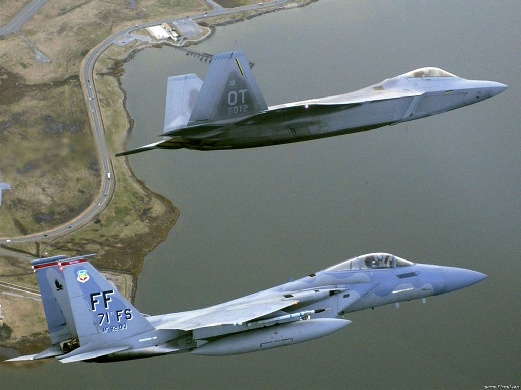 F-22 «Raptor» #20 - 1024x768