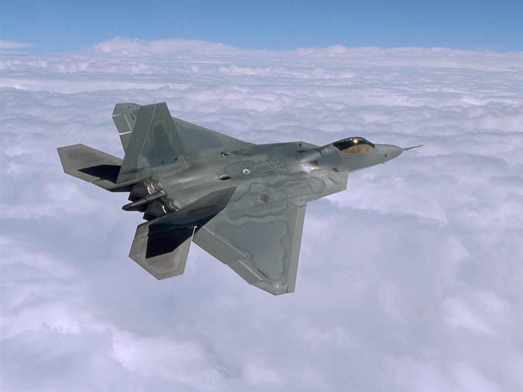 F-22 «Raptor» #25 - 1024x768