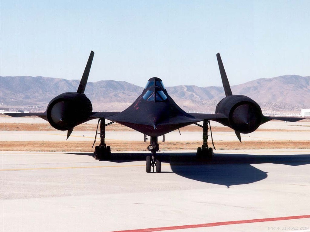 SR-71 Blackbird разведывательный самолет обои #9 - 1024x768