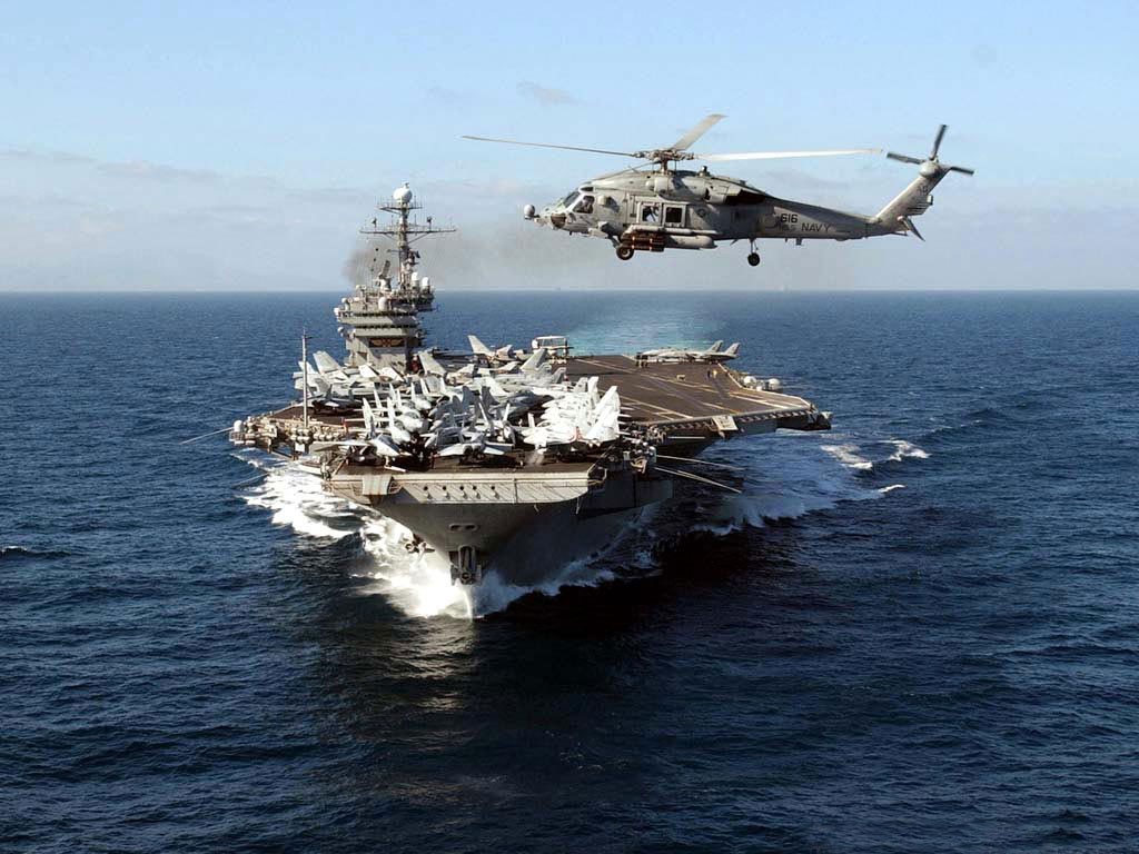 Sea Big Mac - an aircraft carrier #15 - 1024x768