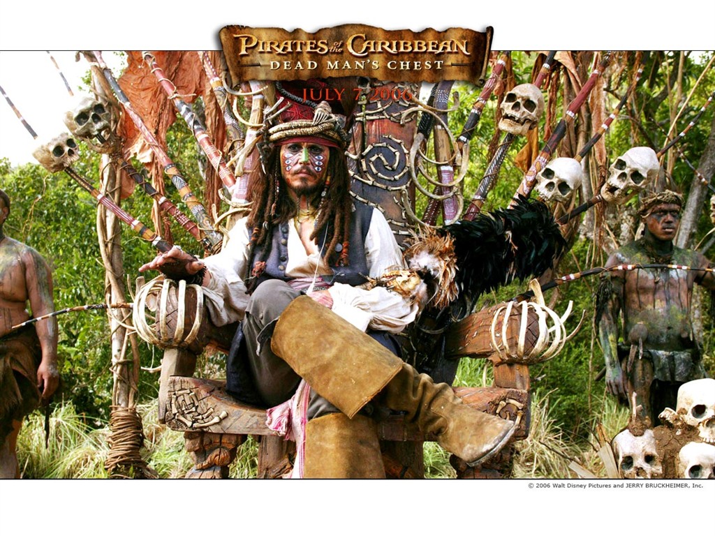 Fonds d'écran Pirates des Caraïbes 2 #16 - 1024x768