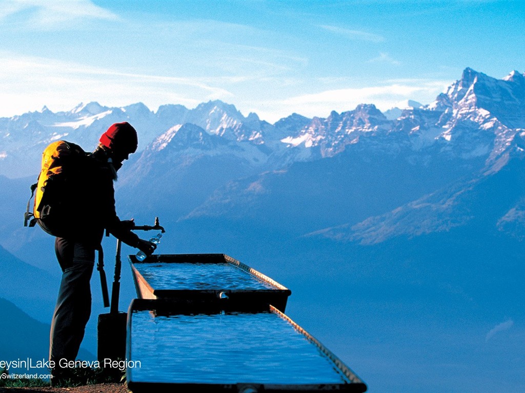Switzerland wallpaper summer tourism attractions #6 - 1024x768