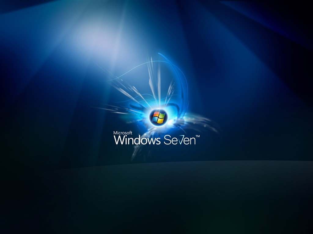 Официальная версия Windows7 обои #2 - 1024x768