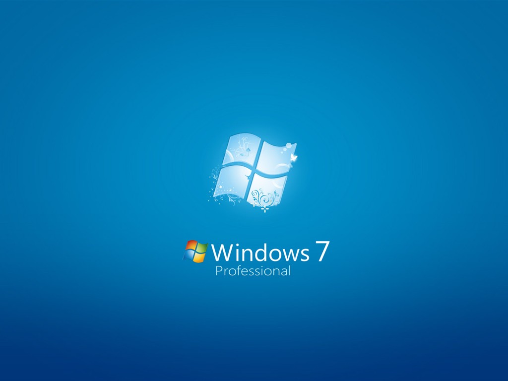 Official version Windows7 wallpaper #7 - 1024x768