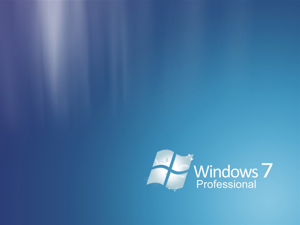 Официальная версия Windows7 обои #8 - 1024x768