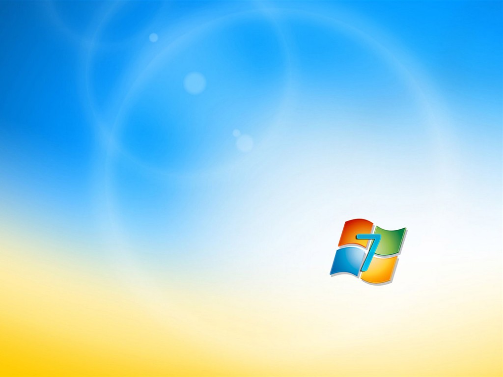 Официальная версия Windows7 обои #10 - 1024x768