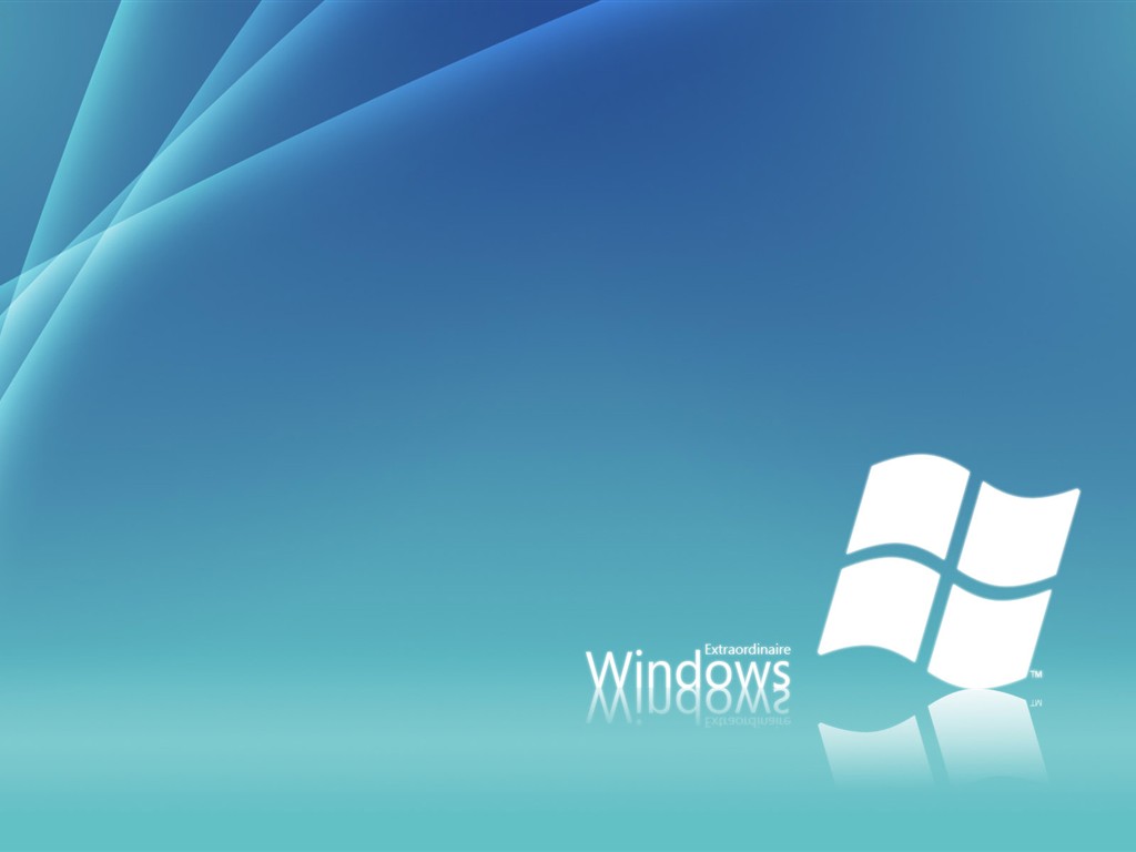 Официальная версия Windows7 обои #11 - 1024x768