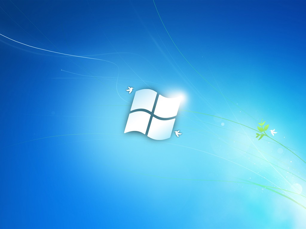 Официальная версия Windows7 обои #16 - 1024x768