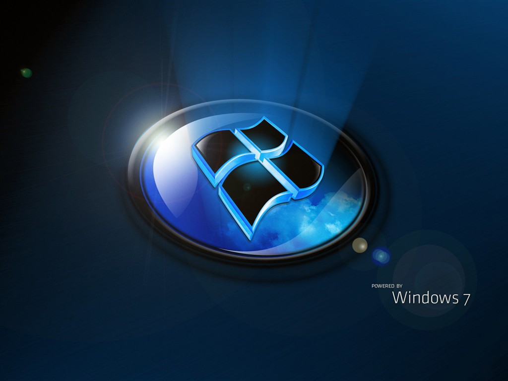 Offizielle Version Windows7 Tapete #22 - 1024x768