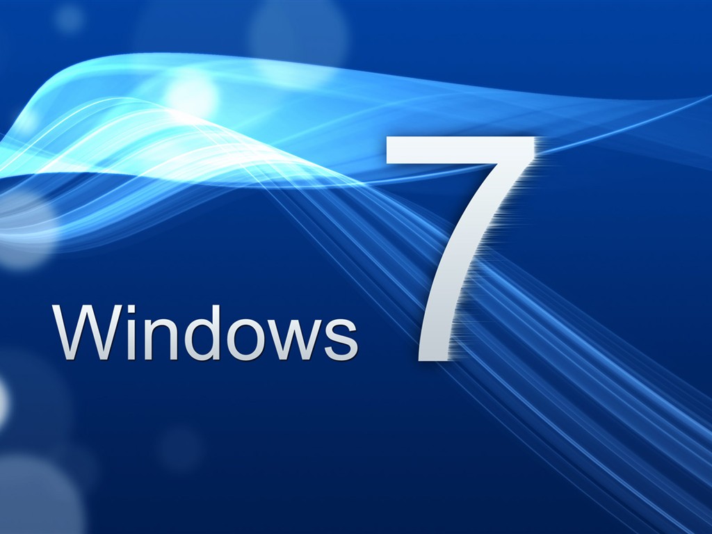 Offizielle Version Windows7 Tapete #23 - 1024x768