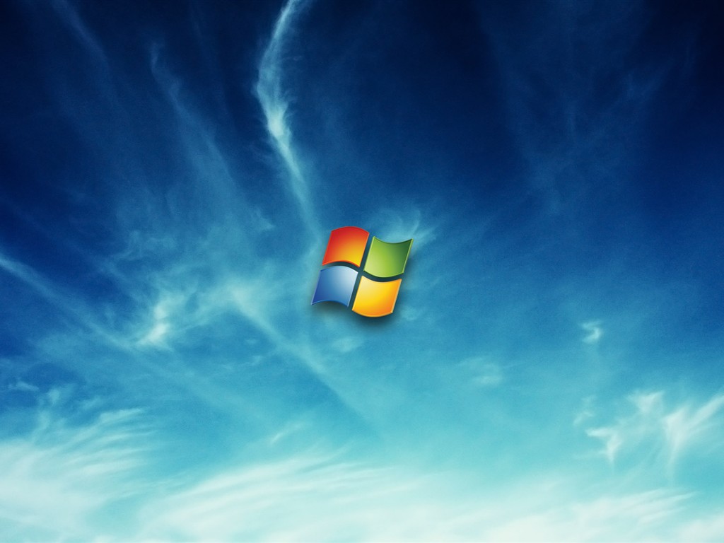 공식 버전 Windows7 벽지 #25 - 1024x768