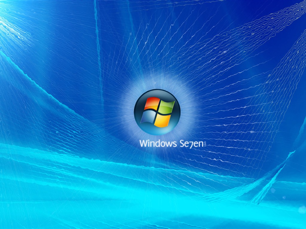 Offizielle Version Windows7 Tapete #29 - 1024x768