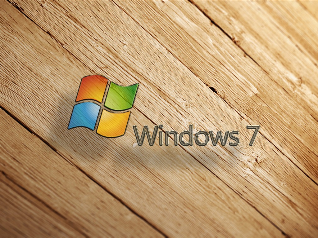 Offizielle Version Windows7 Tapete #30 - 1024x768