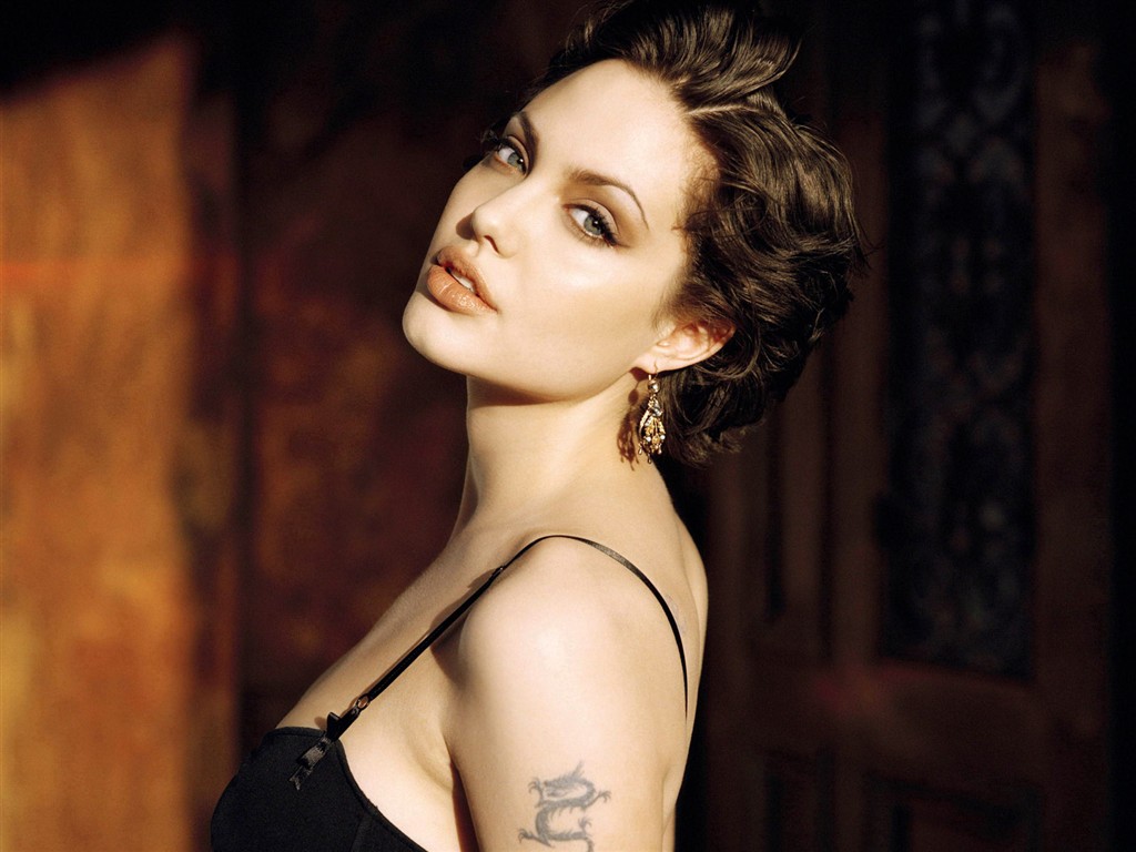 Angelina Jolie fond d'écran #35 - 1024x768