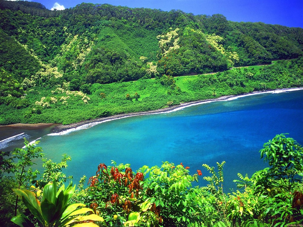 havajské pláži scenérie #6 - 1024x768