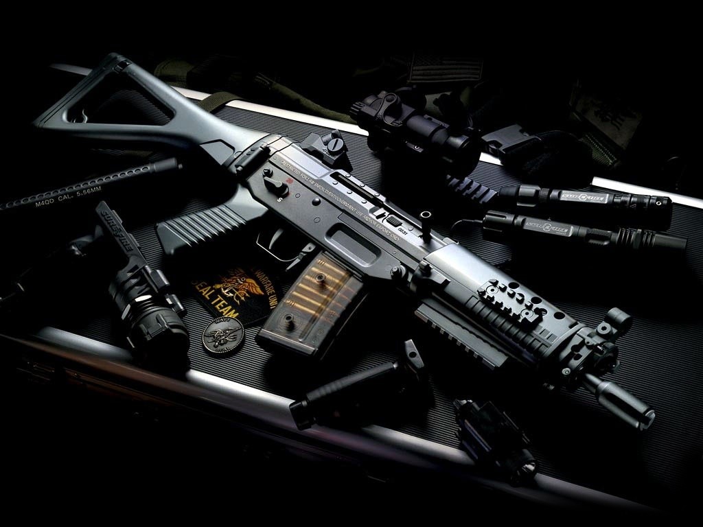 Firearms, weapons, wallpaper albums #13 - 1024x768