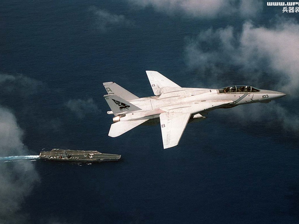 ВМС США истребителя F14 Tomcat #22 - 1024x768