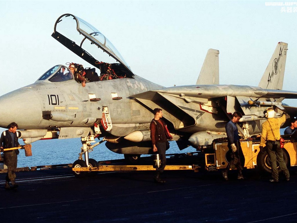 米海軍F14キーTomcatの戦闘機 #32 - 1024x768