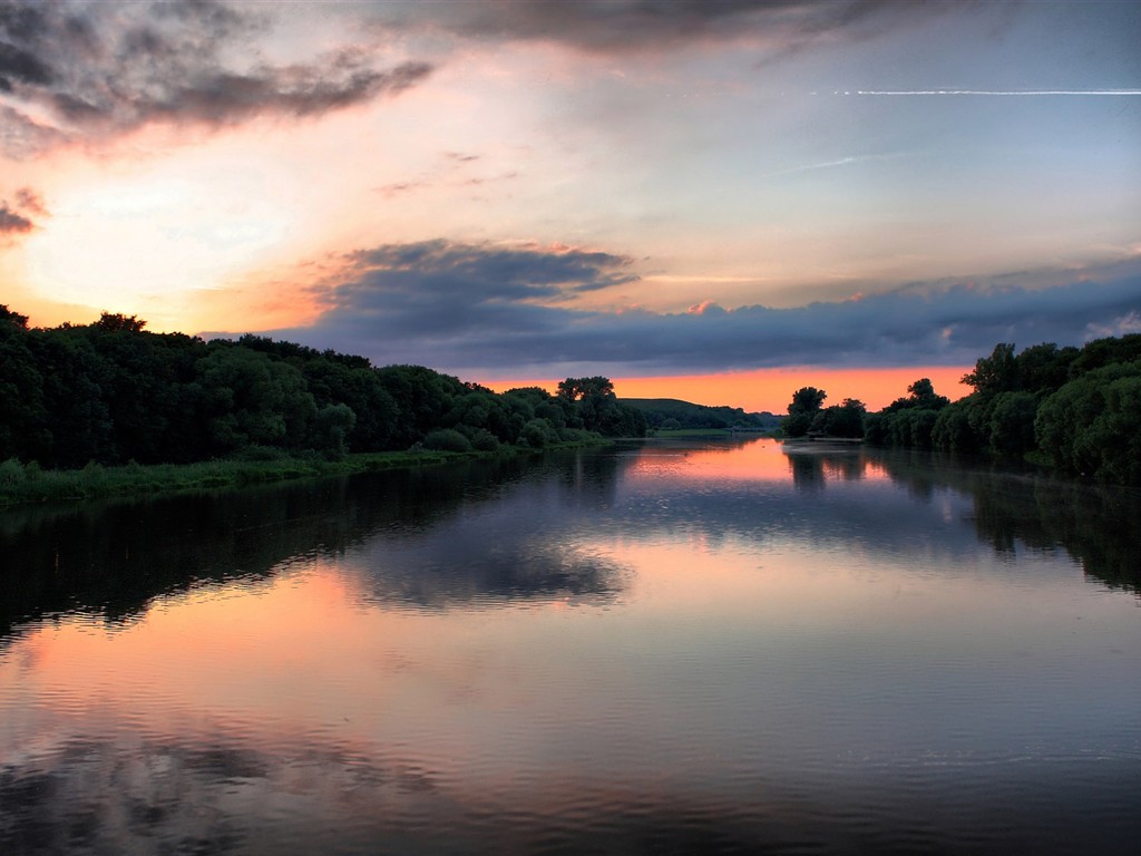 Representación de paisajes Fondos de pantalla HD #18 - 1024x768