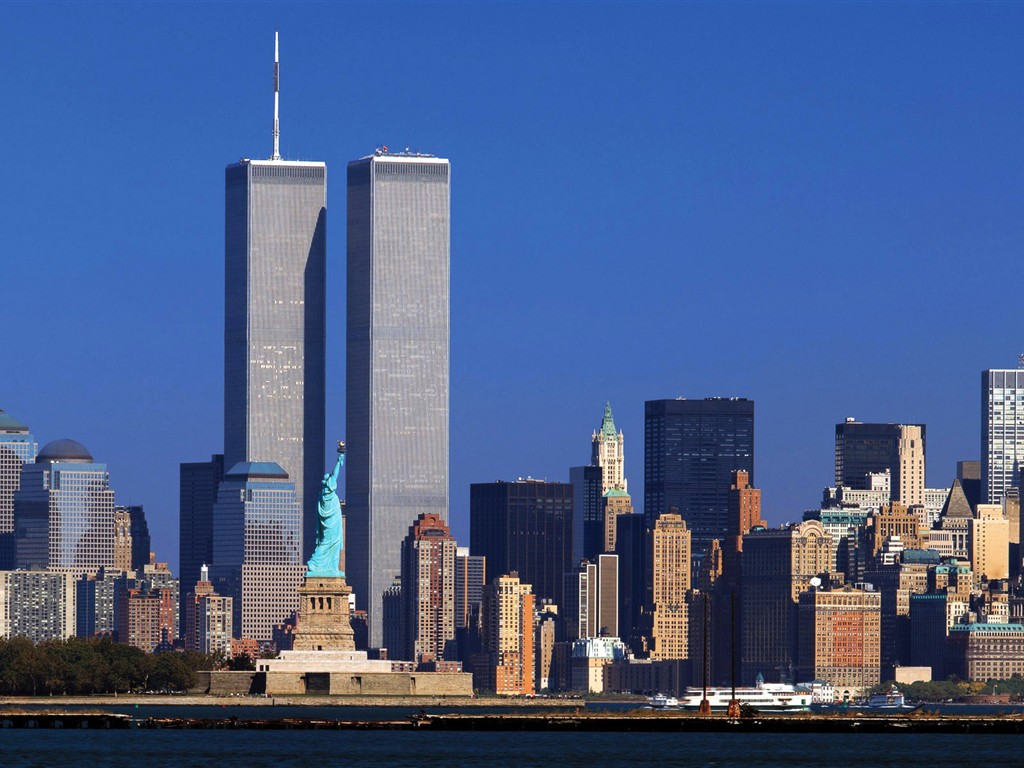 911 башни близнецы Мемориал обои #1 - 1024x768