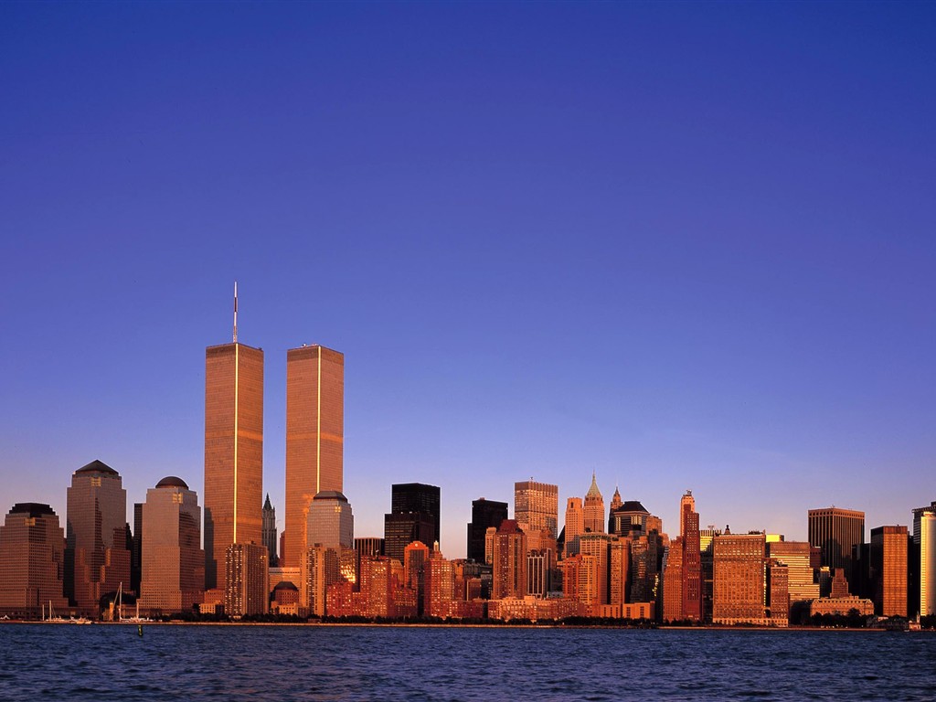 911 башни близнецы Мемориал обои #8 - 1024x768