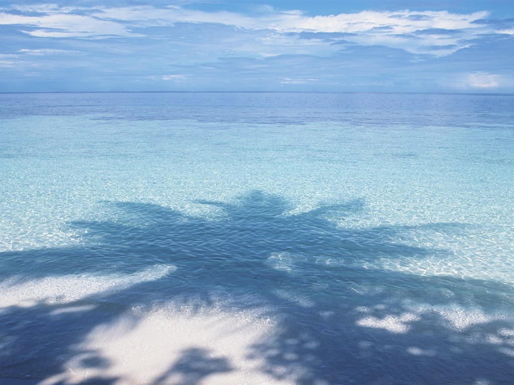 馬爾代夫的水和天 #5 - 1024x768