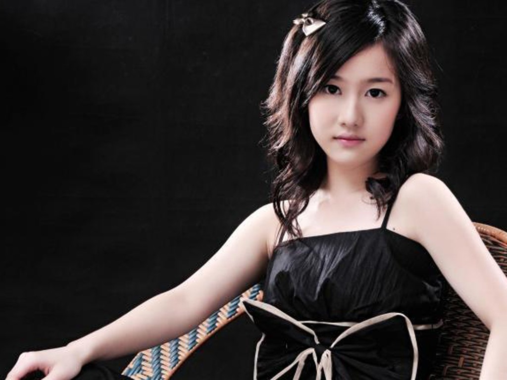 Liu Mei-obsahující tapety Happy dívka #7 - 1024x768