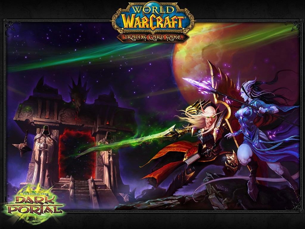 World of Warcraft: fondo de pantalla oficial de The Burning Crusade (1) #5 - 1024x768